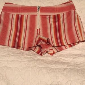 Express Stretch Striped Shorts Junior 11/12